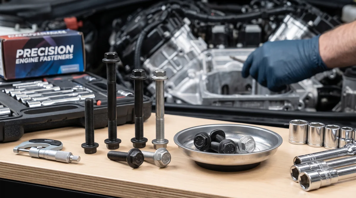 Automotive flange bolts and engine fasteners product overview Various types of Bolts